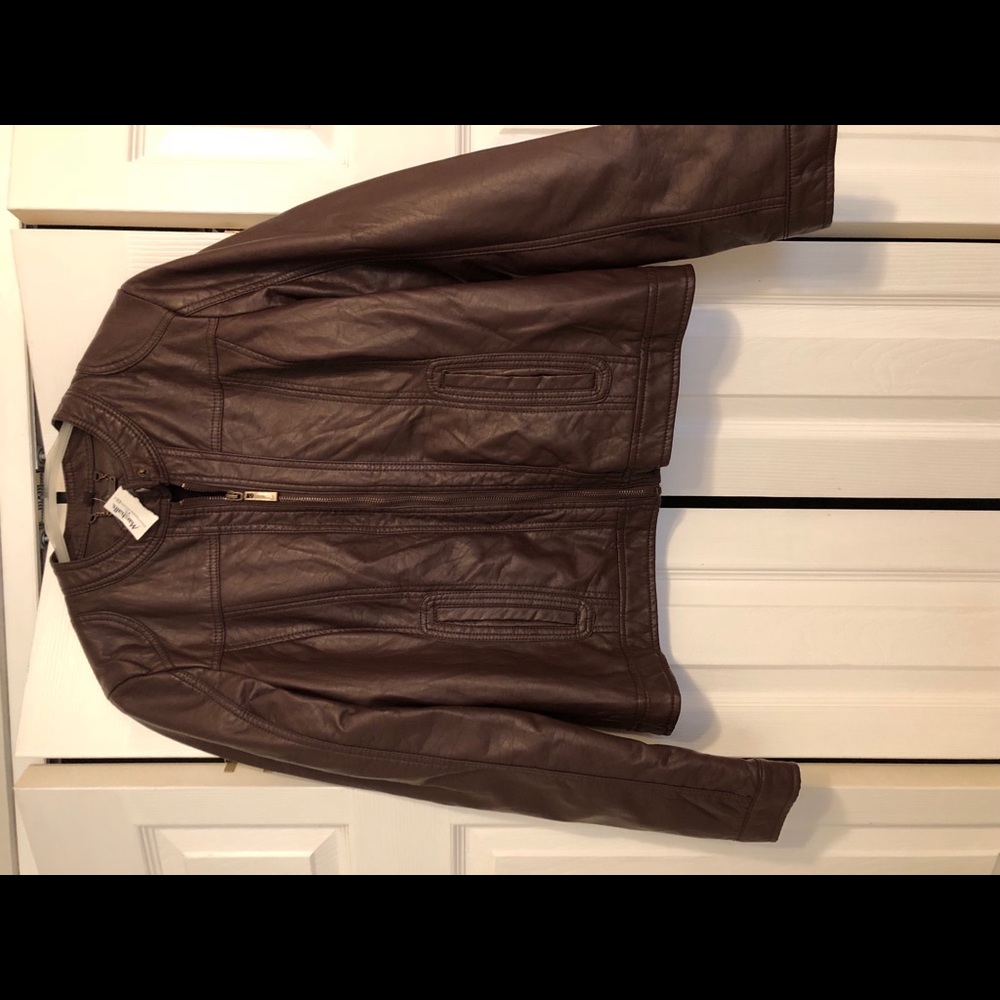 Leather jacket